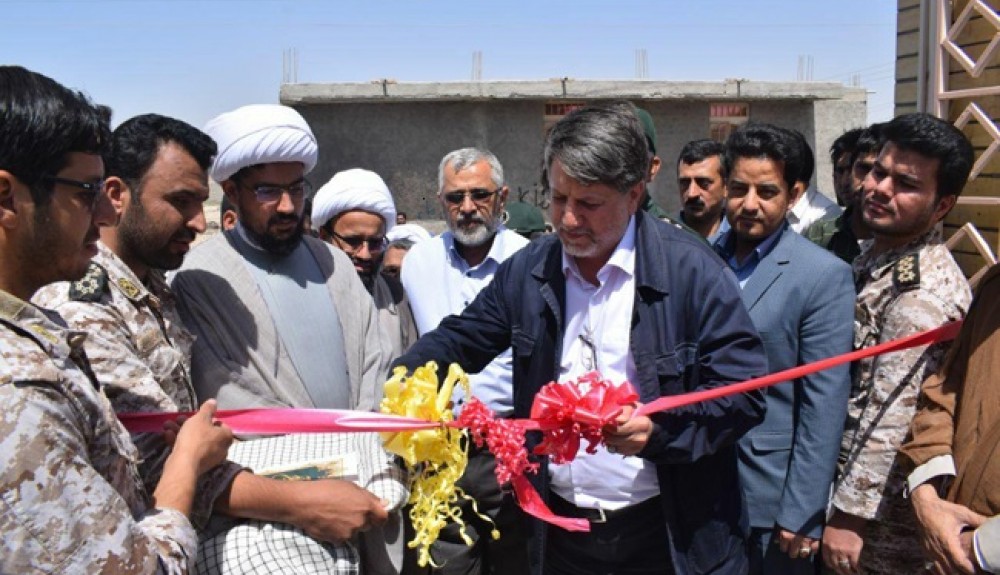 مسجد امام رضا (ع) در روستای ملک حیدری زهک افتتاح شد