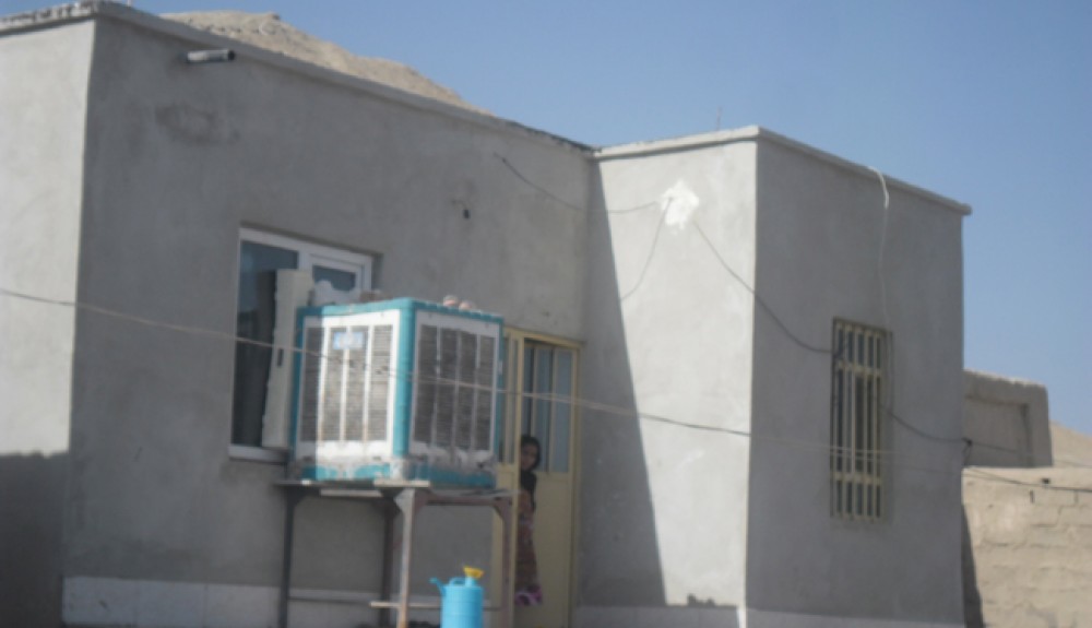 ساخت خانه محرومین در نقطه صفر مرز ایران