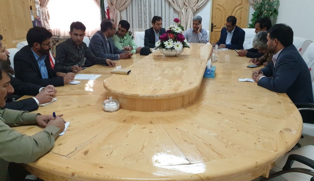 تشکیل جلسه ستاد مدیریت بحران شهرستان زهک