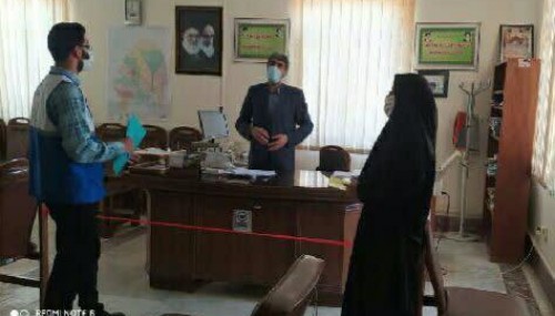 آغاز رزمایش گام سوم بسیج ملی مبارزه با شیوع کرونا ویروس در شهرستان زهک