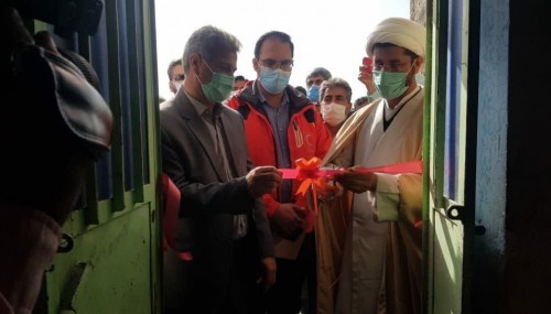 افتتاح خانه هلال روستای جلالی و حسینا شهرستان زهک